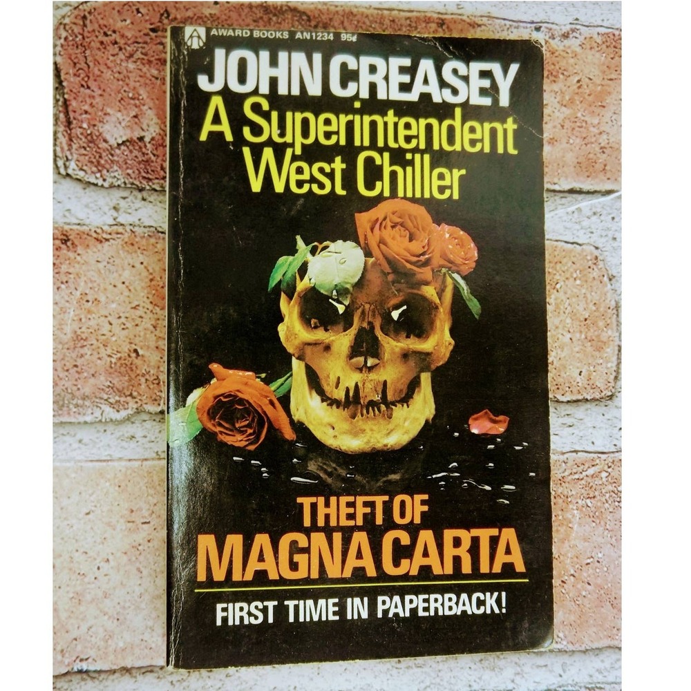 Theft of Magna Carta John Creasy Vintage Mystery Detective Paperback